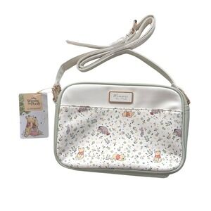 Winnie the Pooh Crossbody Bag Disney Primark Floral Light Green NWT Baby Purse